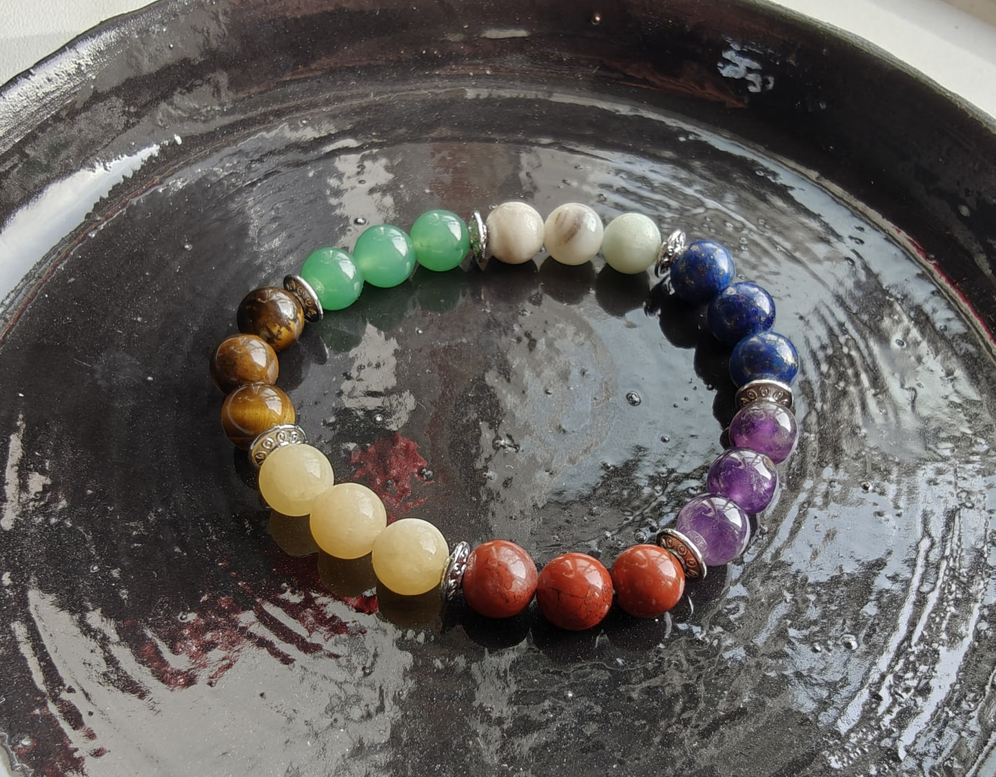 Chakra armbånd - 16 cm