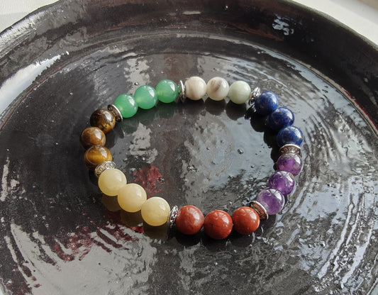 Chakra armbånd - 16 cm